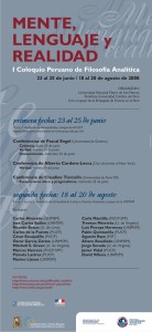 Mente, lenguaje y realidad