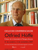 Ciclo de conferencias de Otfried Höffe