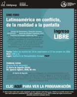 Cine foro: “Latinoamérica en conflicto, de la realidad a la pantalla”