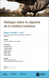 Diálogos sobre la vigencia de la estética kantiana