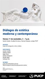 Diálogos de estética moderna y contemporánea