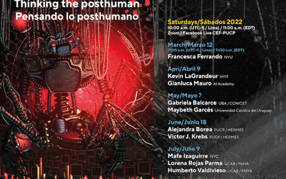 Imagen destacada de International colloquium: Thinking the post-human / Coloquio internacional: Pensando lo post-humano