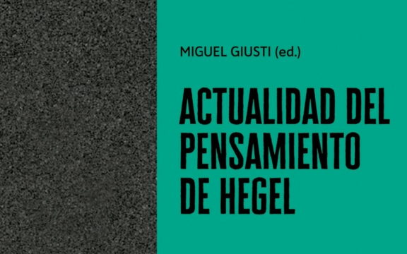 Imagen destacada de Publicación del libro: Actualidad del pensamiento de Hegel
