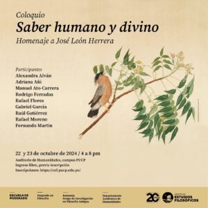 Coloquio “Saber humano y divino”. Homenaje a José León Herrera.