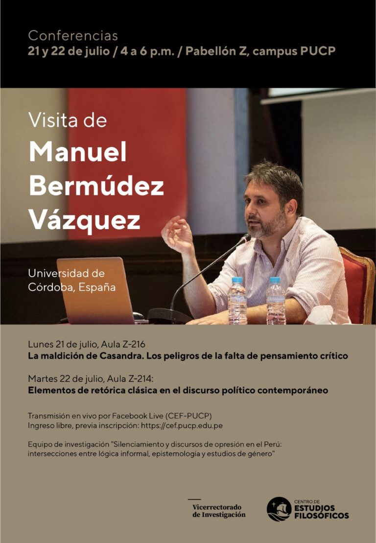 Visita de Manuel Bermúdez Vázquez (Universidad de Córdoba, España)
