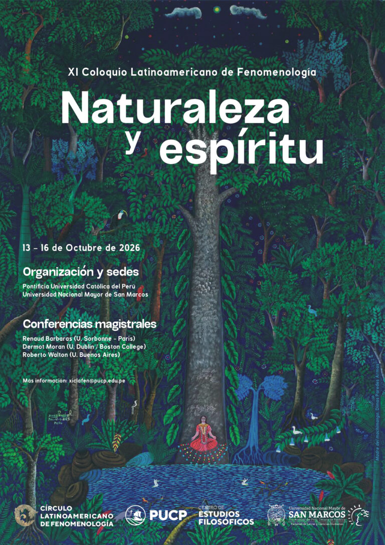 XI COLOQUIO LATINOAMERICANO DE FENOMENOLOGÍA