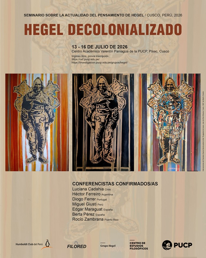 SEMINARIO SOBRE LA ACTUALIDAD DEL PENSAMIENTO DE HEGEL