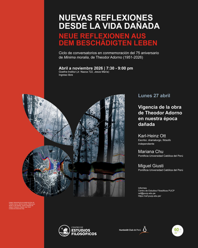 Nuevas reflexiones desde la vida dañada: Vigencia de la obra de Theodor Adorno en nuestra época dañada