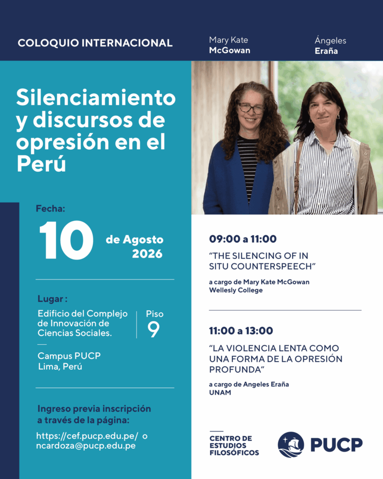 Silenciamiento y discursos de opresión en el Perú